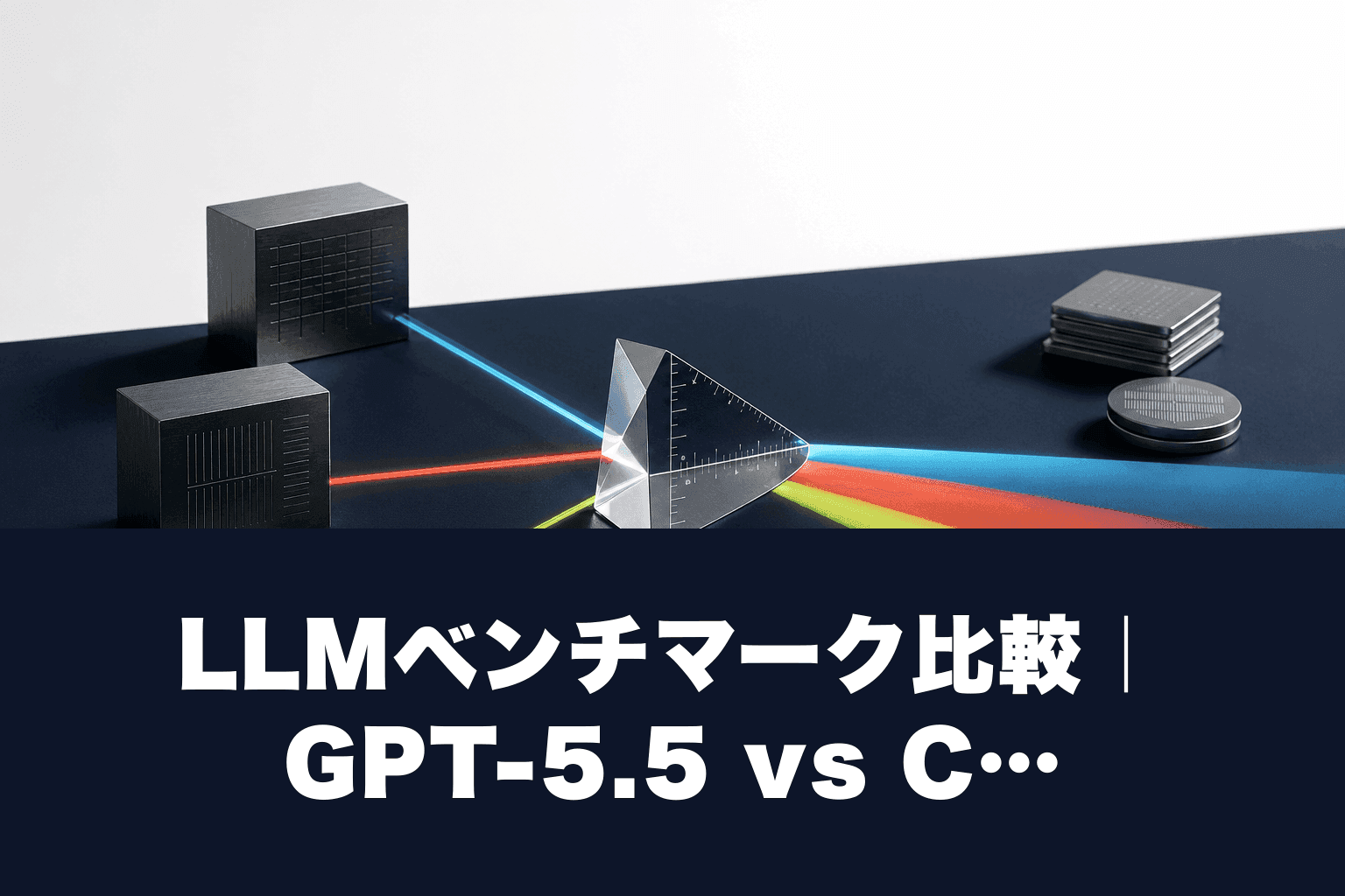 【2026年最新】LLMベンチマーク比較｜GPT-5.5 vs Claude Opus 4.7 vs Gemini 3.1 Pro