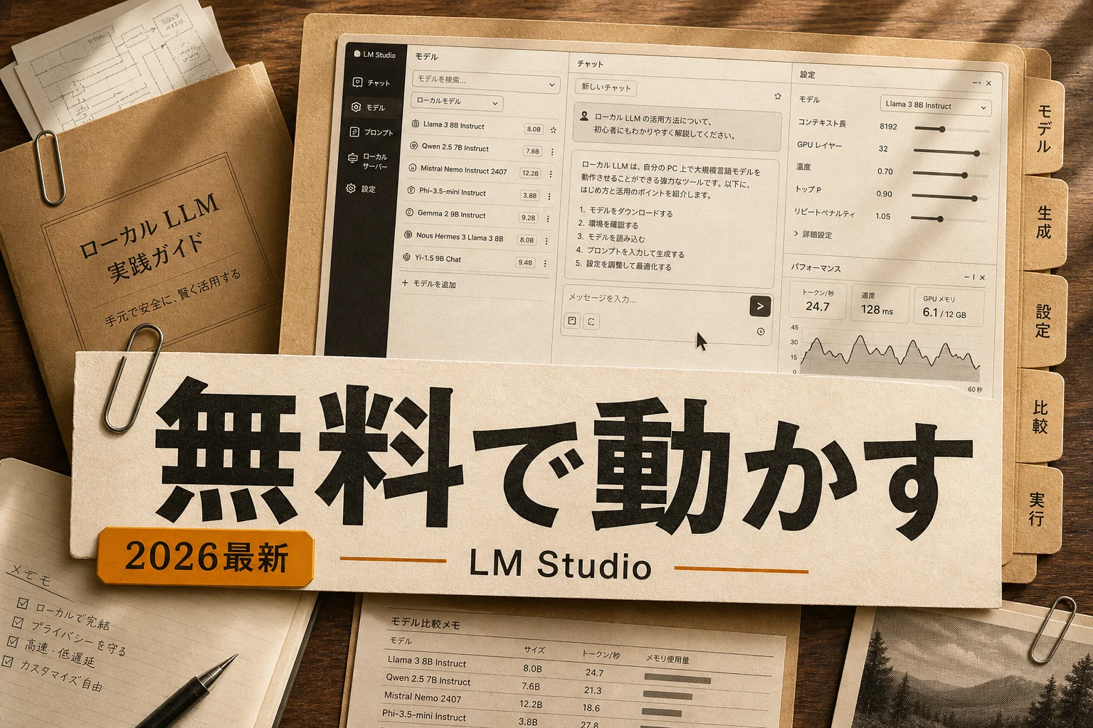 LM Studioの使い方とローカルLLMの料金｜無料でAIを動かす完全ガイド (2026年版)