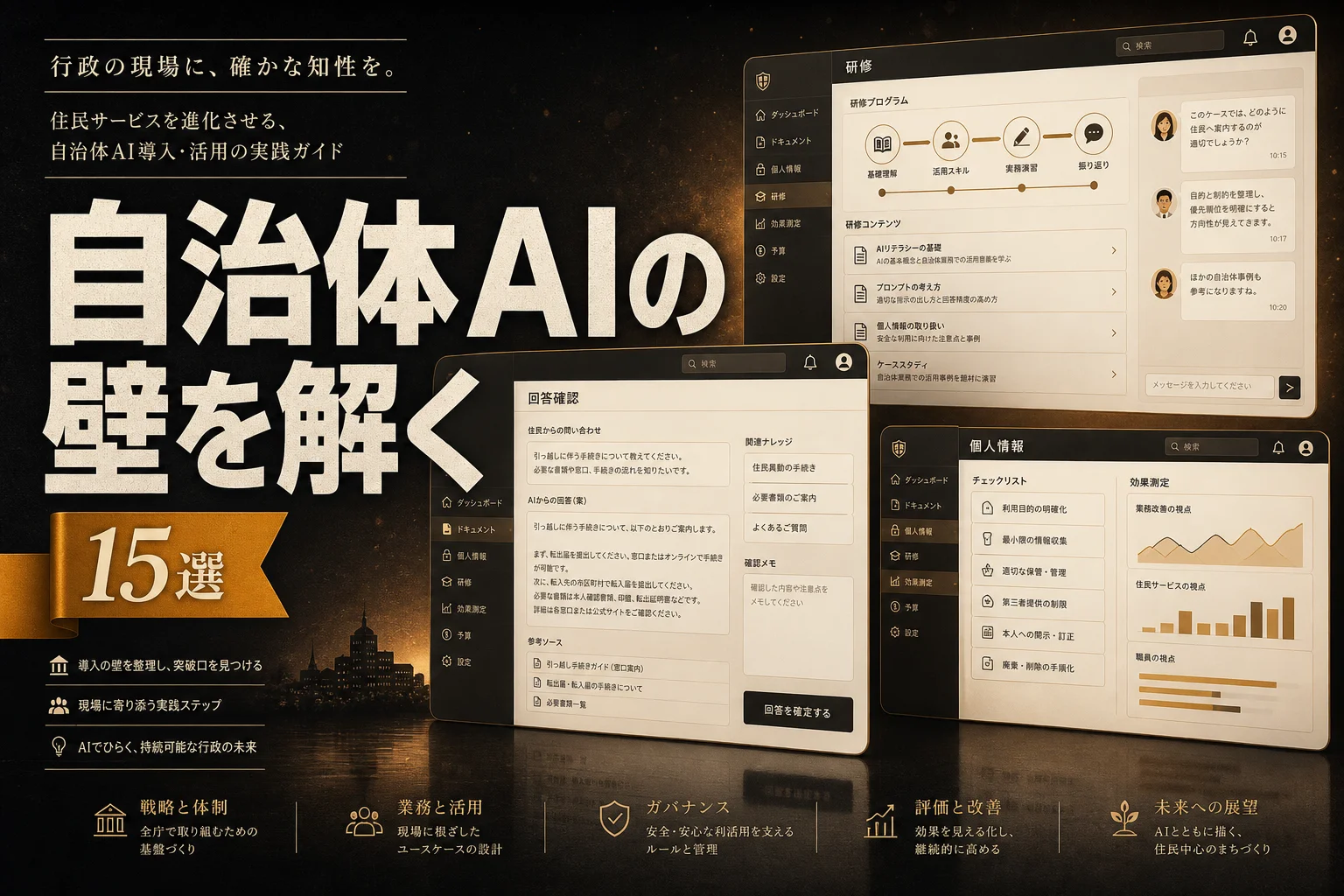 自治体のAI導入で困ったを解決するQ&A 15選｜職員が直面する壁と実務対応