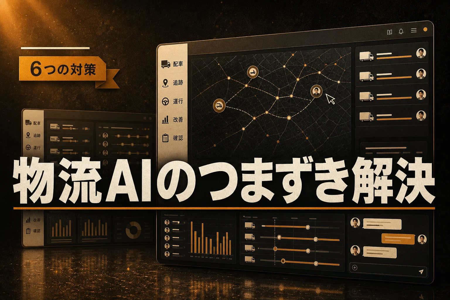 物流・運送でAIに困ったときのQ&A 6つのつまずきと解決策 (2026年版)