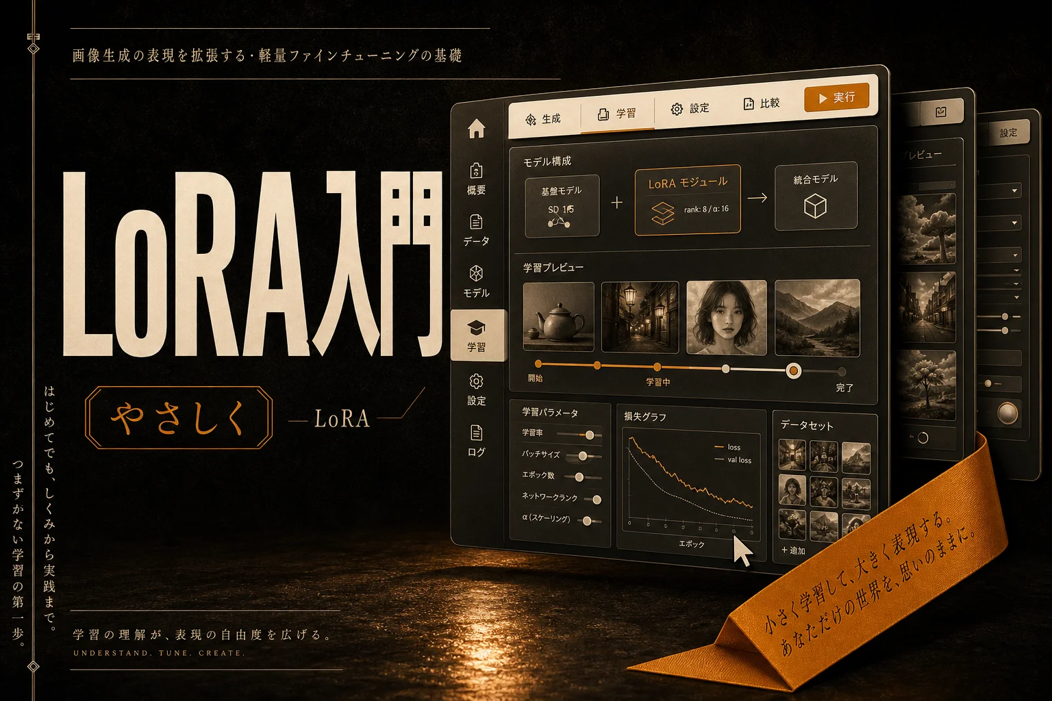 LoRAとは？画像生成を変える追加学習を初心者向けに解説（2026年版）