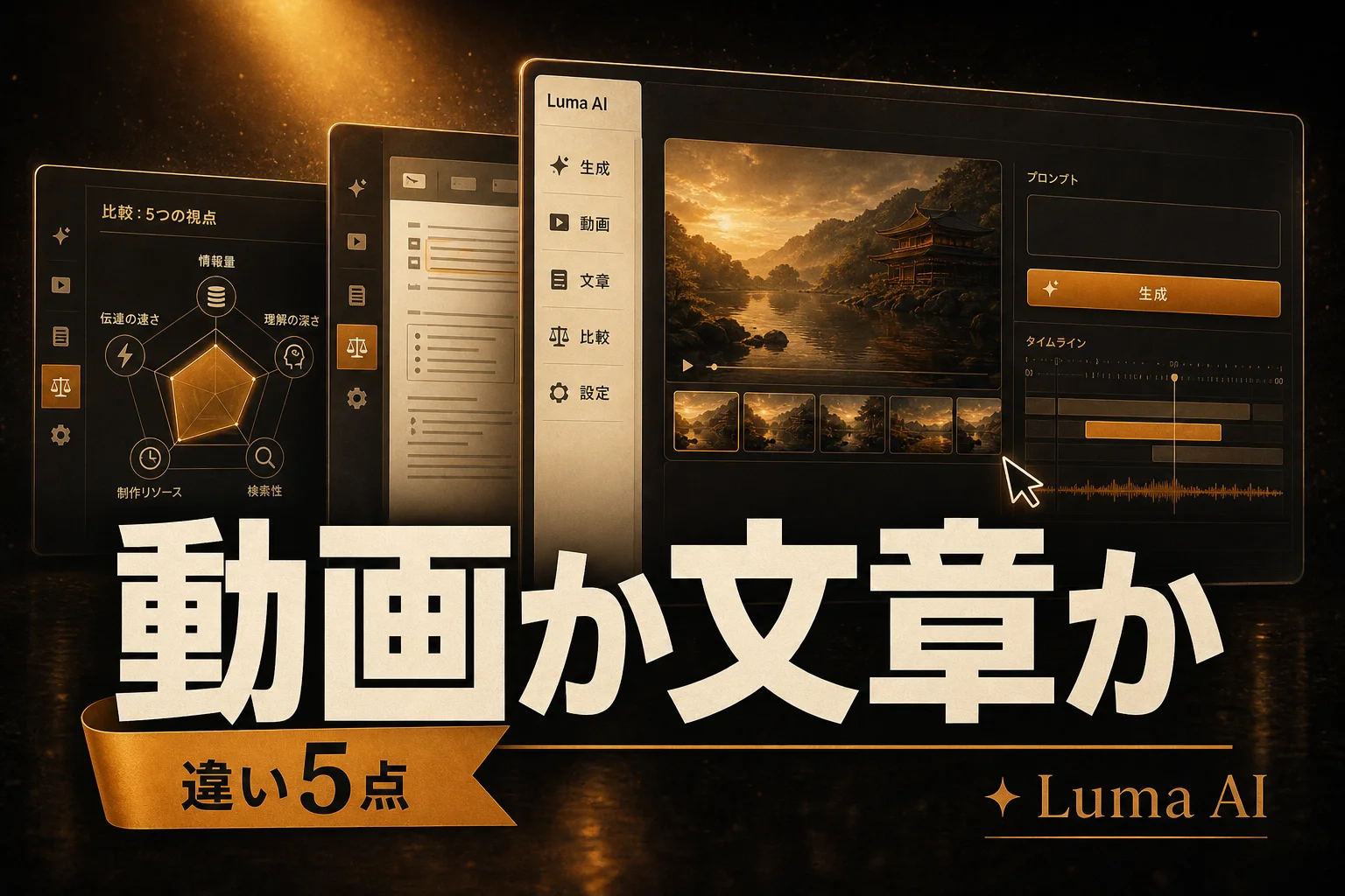 Luma AIとClaudeを比較、性能とコストの違い5点と使い分け (2026年版)