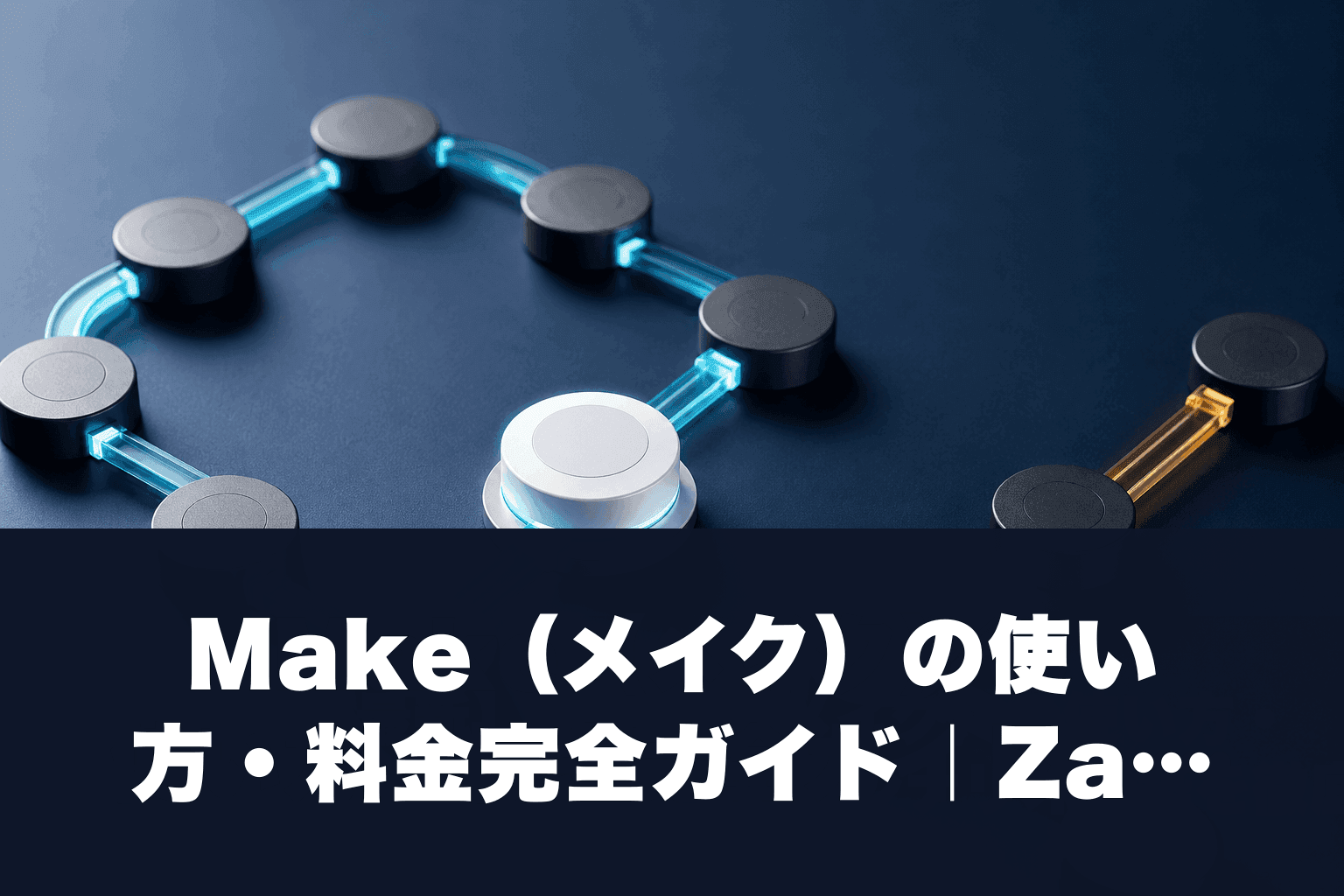 【2026年最新】Make（メイク）の使い方・料金完全ガイド｜Zapierとの違い・シナリオ構築を徹底解説