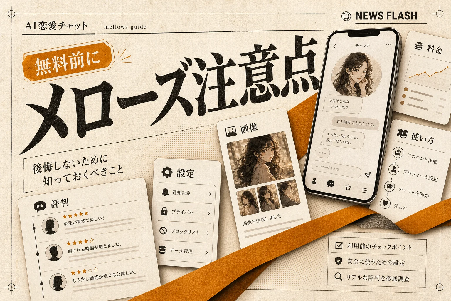 メローズ（mellows）アプリとは？料金・使い方・評判を無料で試す前に (2026年版)