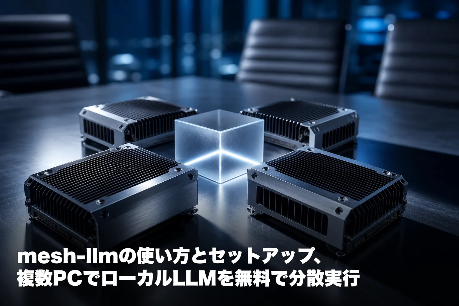 mesh-llmの使い方｜複数PCのGPUを束ねてローカルLLMを無料で分散実行する