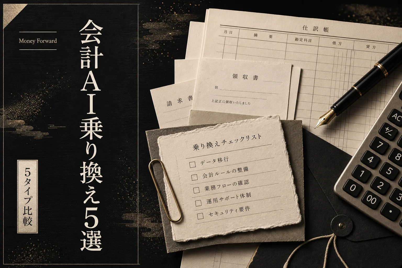 Money Forward AI 代替5選 無料・日本語対応の会計AIを比較 (2026年版)