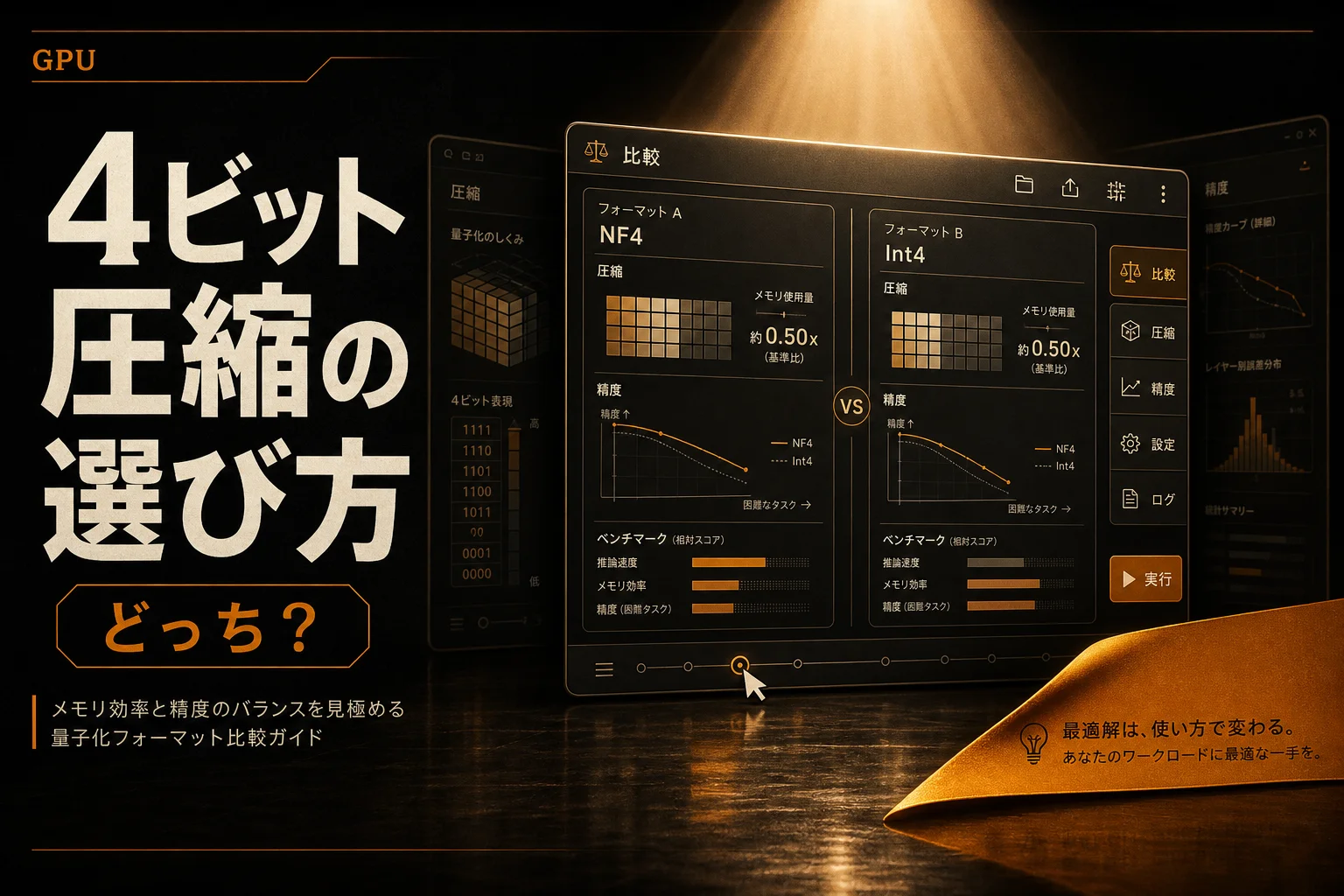 MXFP4とは？重みを約4分の1に圧縮する4ビット量子化とNVFP4の違い