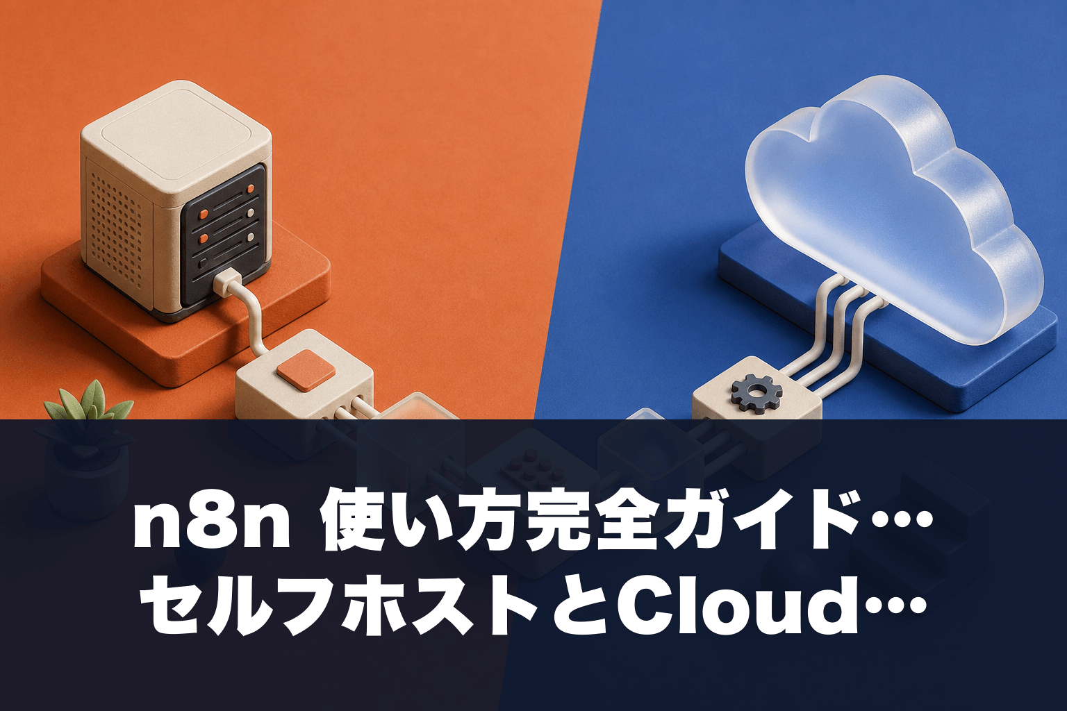 【2026年最新】n8n 使い方完全ガイド｜セルフホストとCloudの選び方