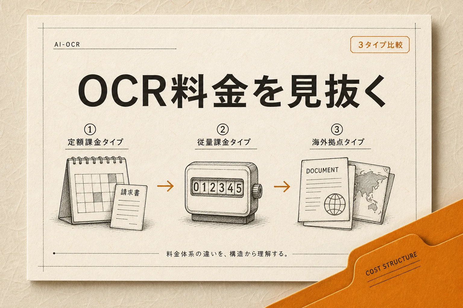 納品書OCR AIの料金相場は月3万円から、日本語精度と選び方 (2026年版)