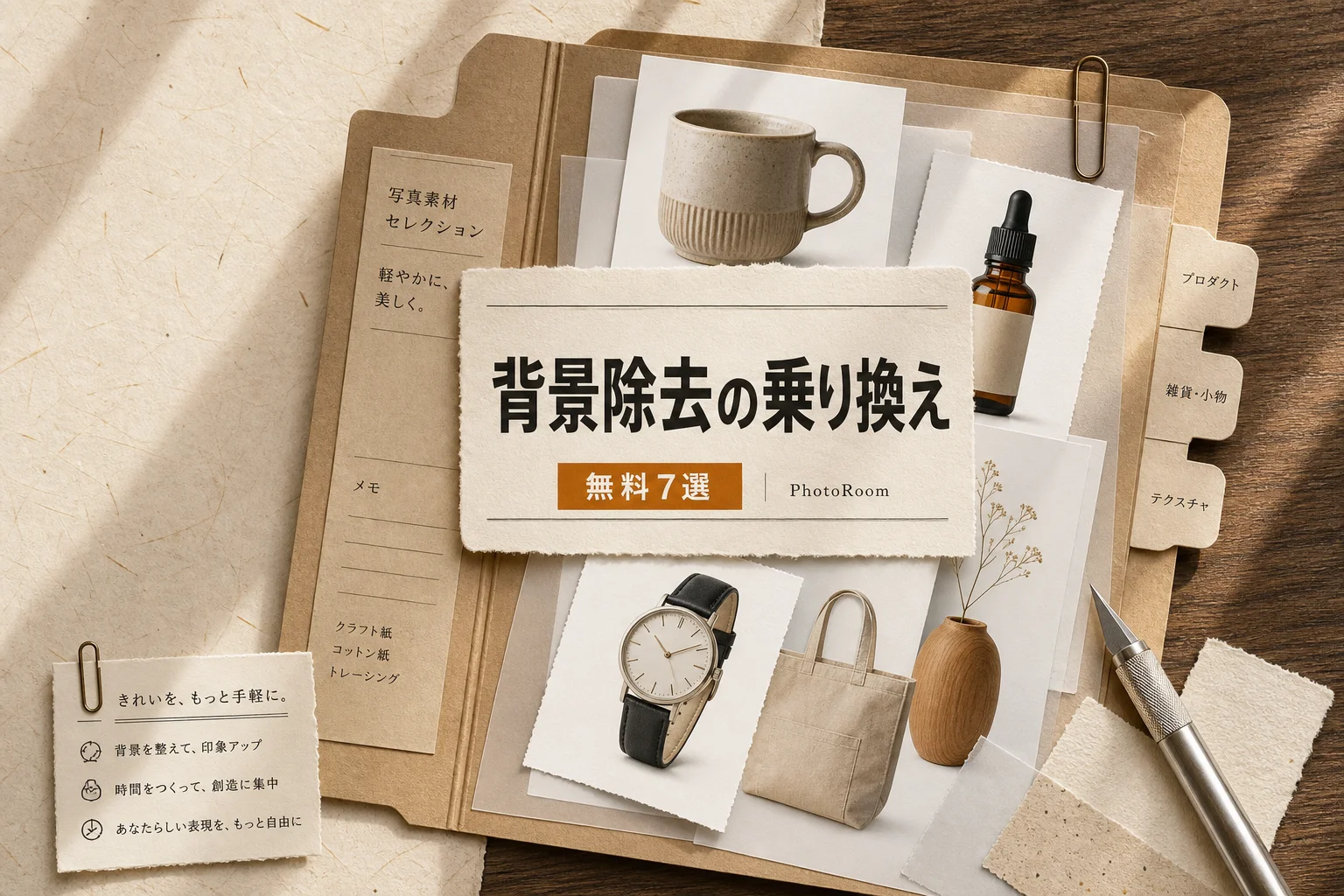 PhotoRoom 代替の無料・日本語対応ツール7選 背景除去の乗り換え先と料金 (2026年版)