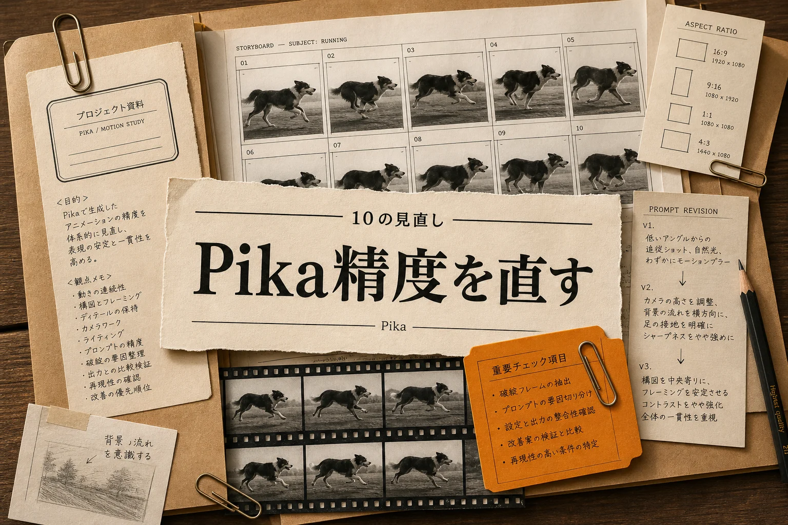 Pikaの精度が低いと感じたら。プロンプトと設定で直る10の見直し