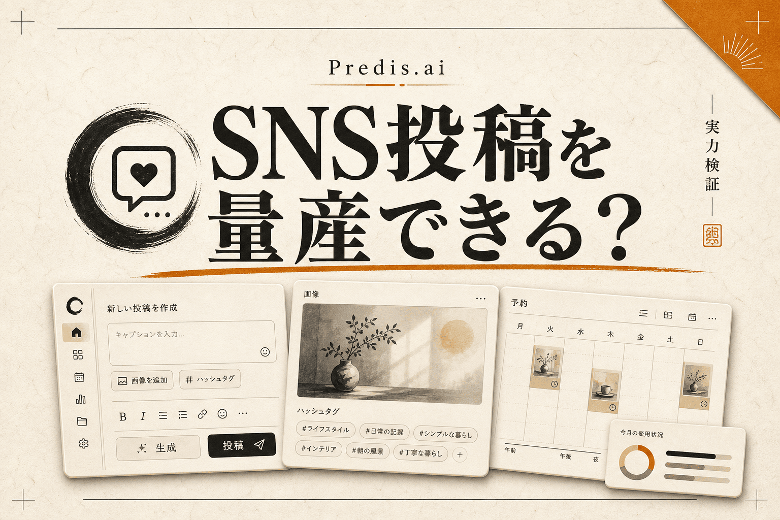 Predis.aiの料金と実力 — SNS投稿をAIで量産できるか (2026年版)