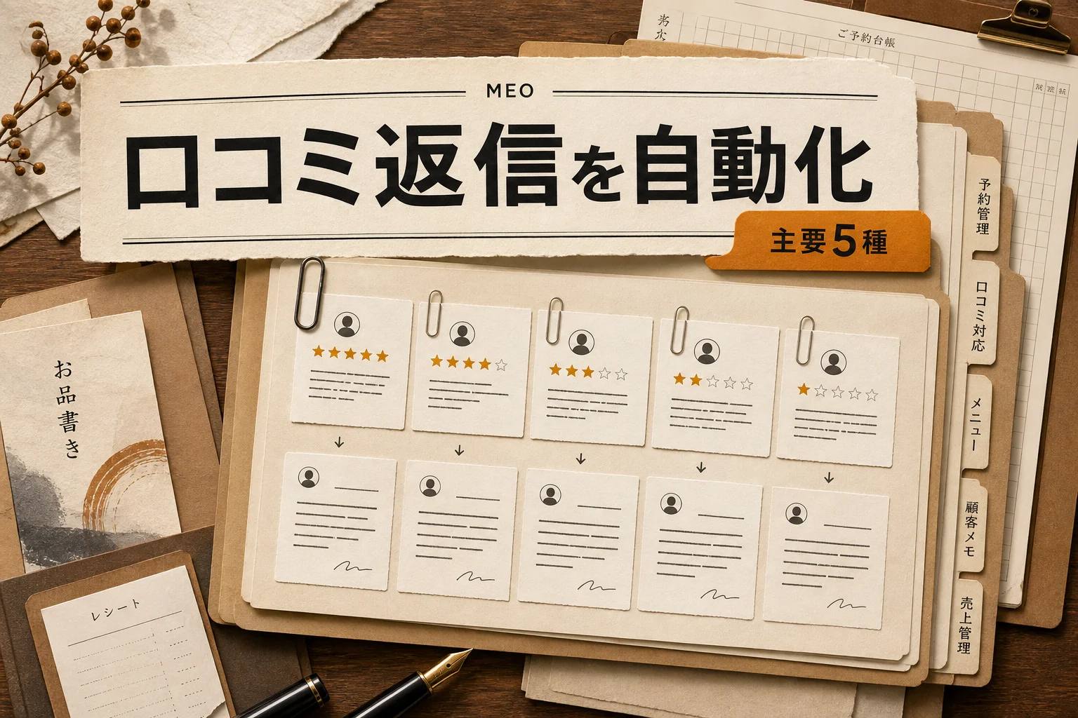飲食店の口コミ返信をAIで自動化する方法と主要ツール5種の料金比較 (2026年版)