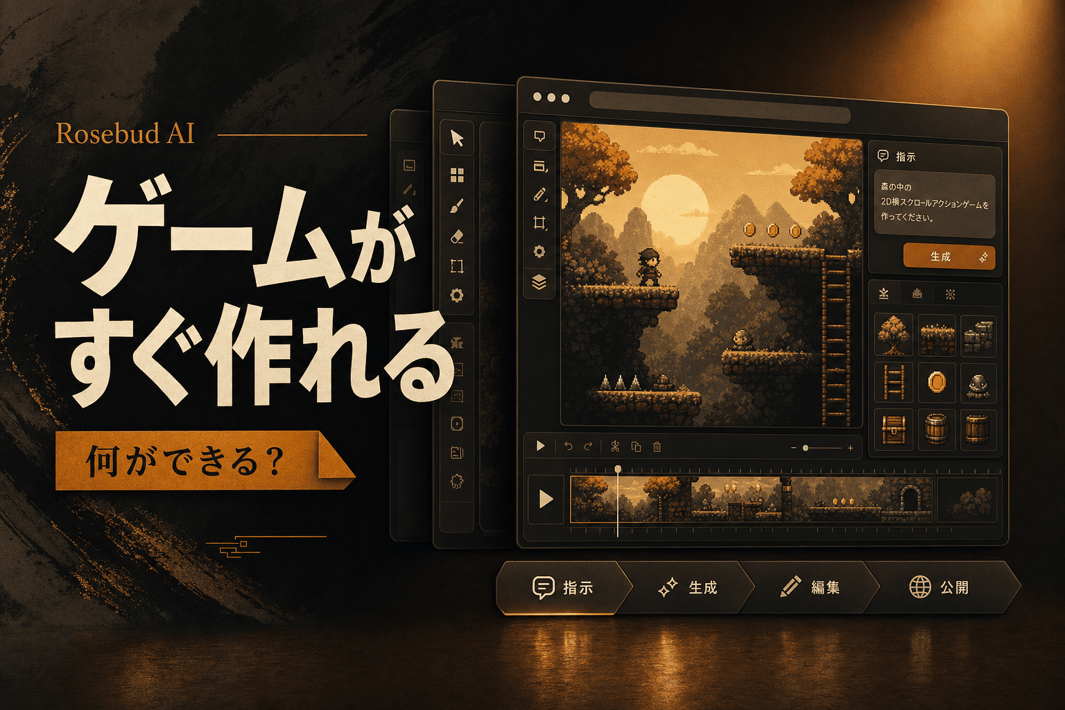 Rosebud AIとは？コード不要でゲームが作れる料金と始め方 (2026年版)