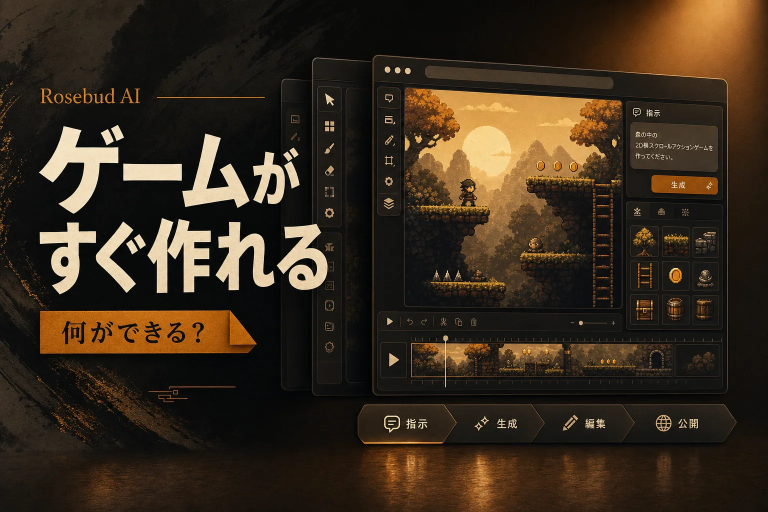 Rosebud AIとは？コード不要でゲームが作れる料金と始め方 (2026年版)