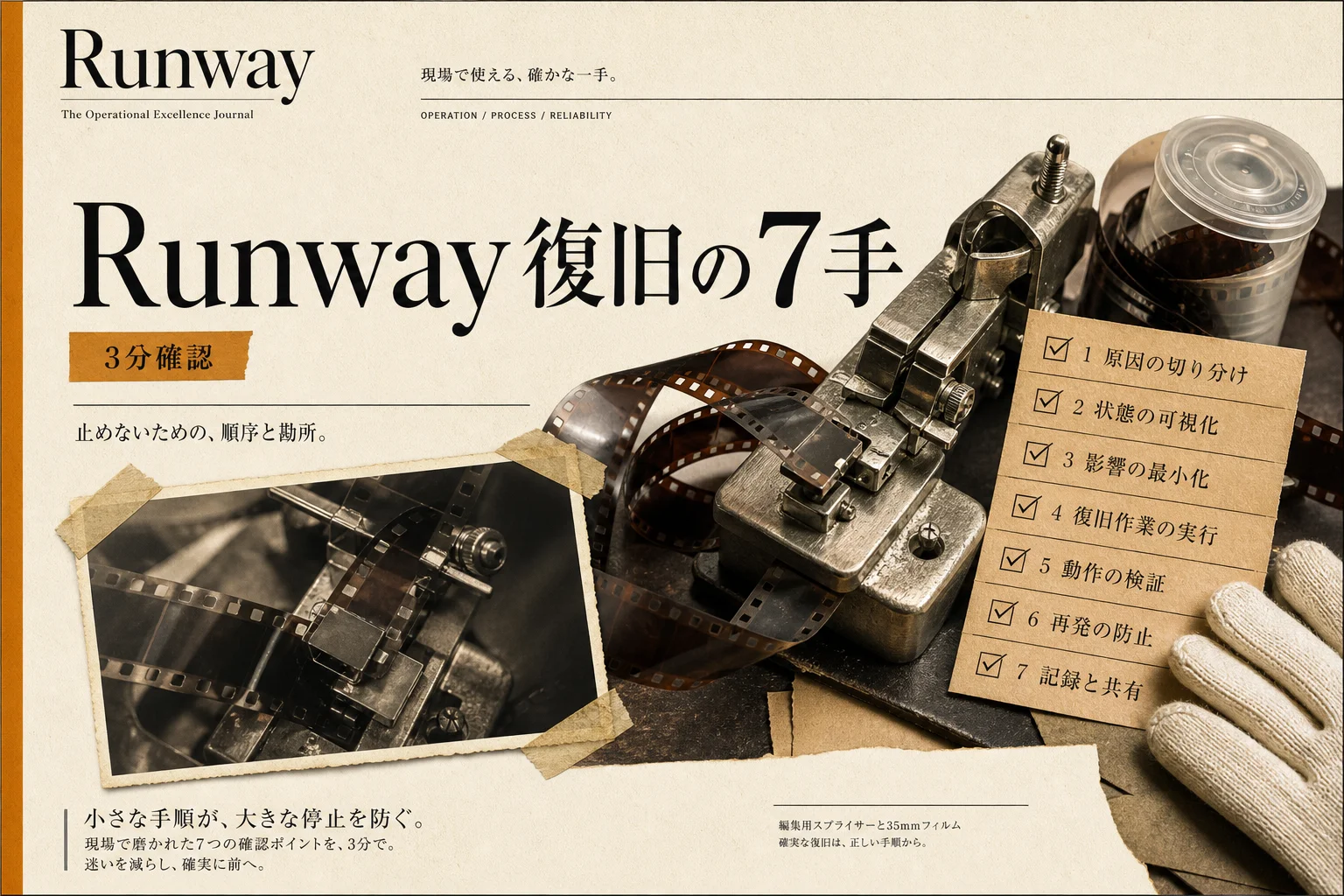 Runwayが動かない原因7つと復旧チェックリスト (2026年版)