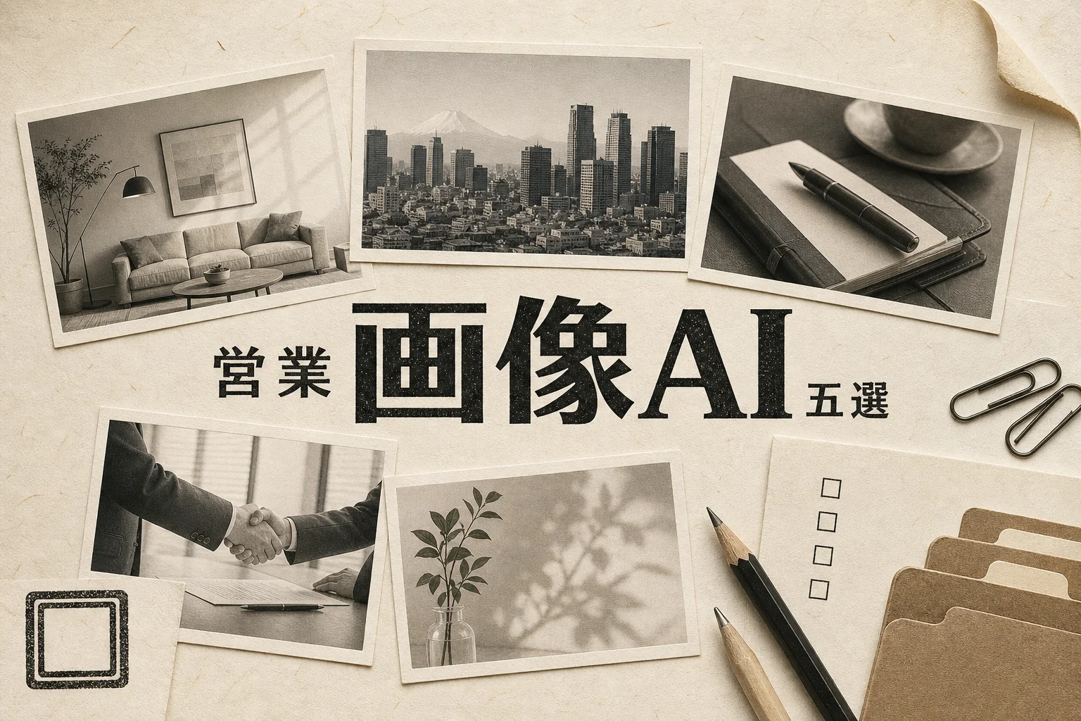 営業マン向け画像作成AIベスト5、月3,000円以下で始める提案資料術 (2026年版)