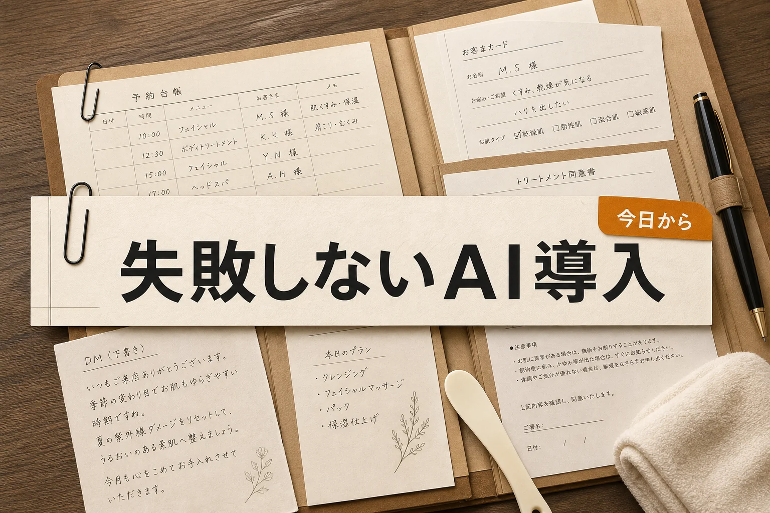 エステ・整体のサロンAI 始め方 月1万円以下の入門手順 (2026年版)