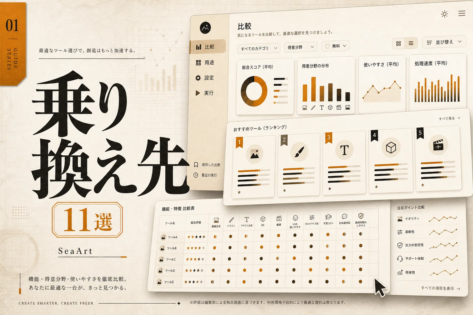 SeaArt 代替おすすめ11選｜無料・日本語・オープンソースで選ぶ (2026年版)