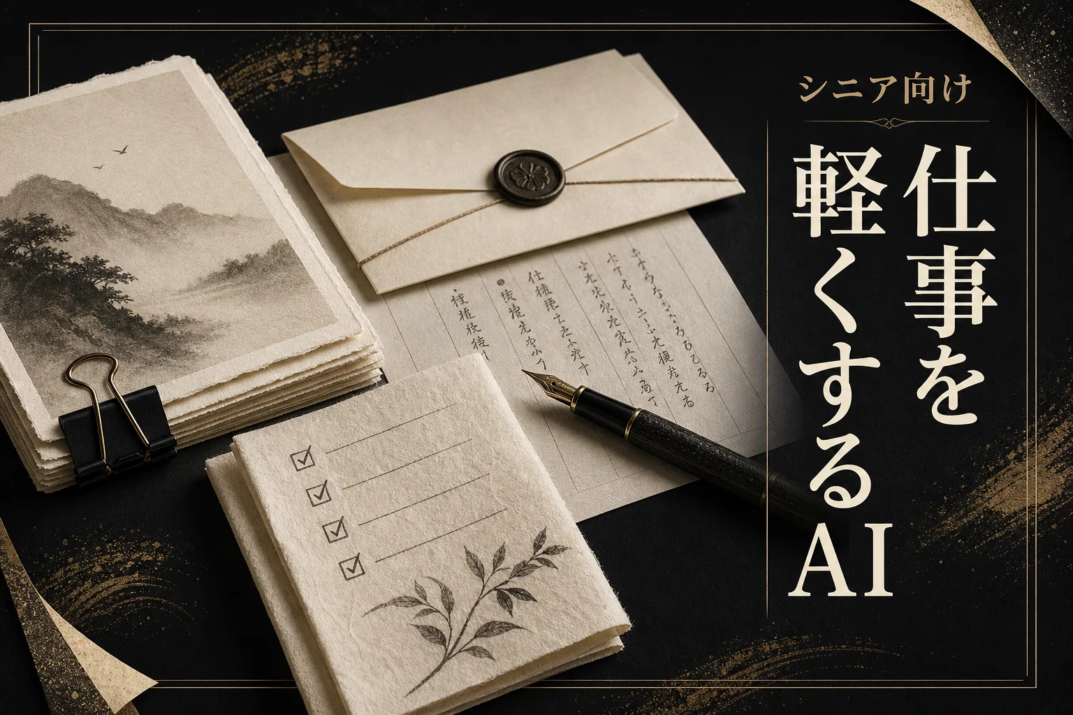 シニア世代の業務自動化AI 5選 月3,000円以下で始める選び方 (2026年版)