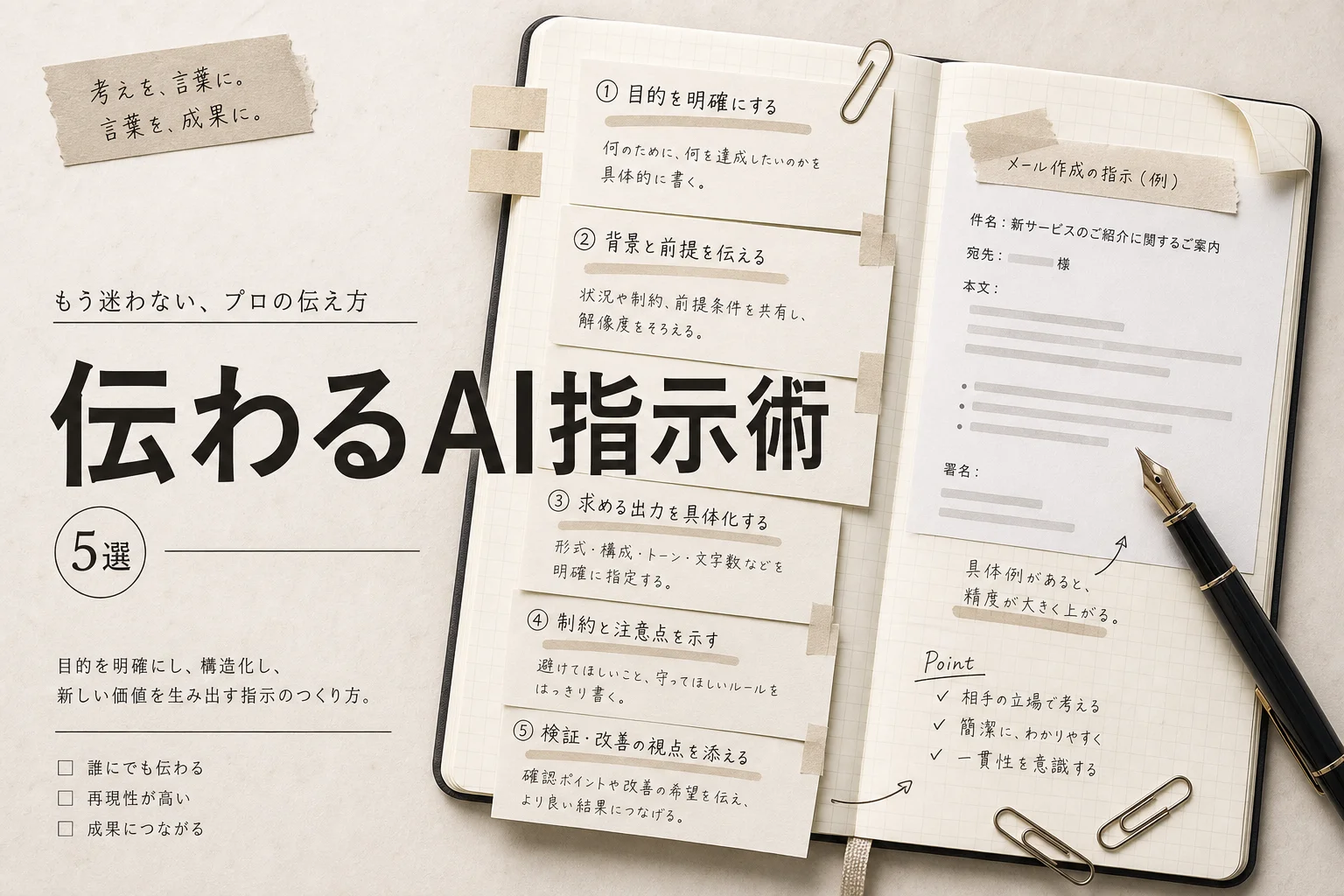 シニア向けAIプロンプト5選 月3,000円以下で始める指示文の書き方 (2026年版)