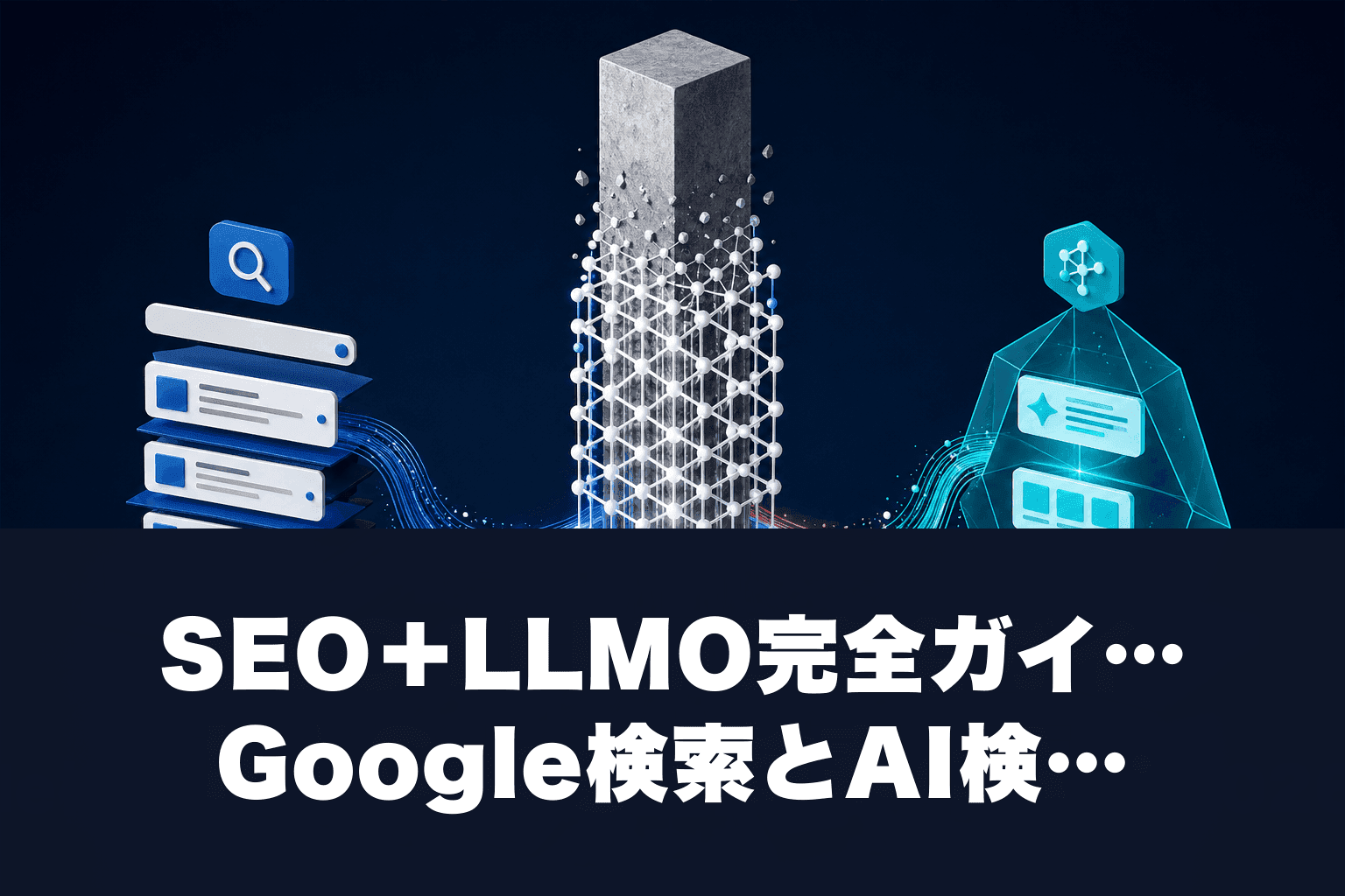 SEO＋LLMO完全ガイド｜Google検索とAI検索の両方で上位表示する方法【2026年版】