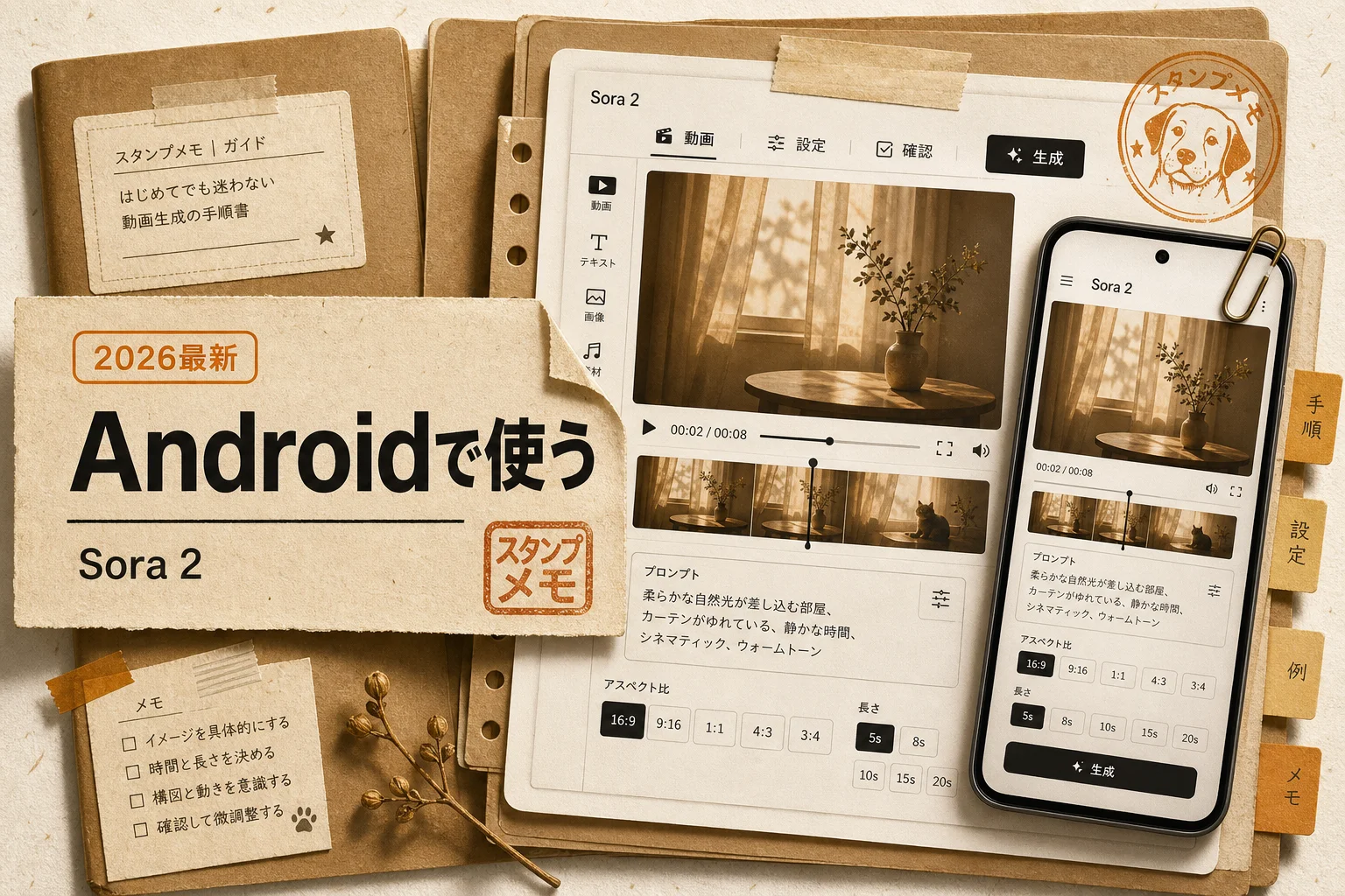 Sora 2はAndroidで使える？アプリの入手法と料金・制限まで（2026年版）