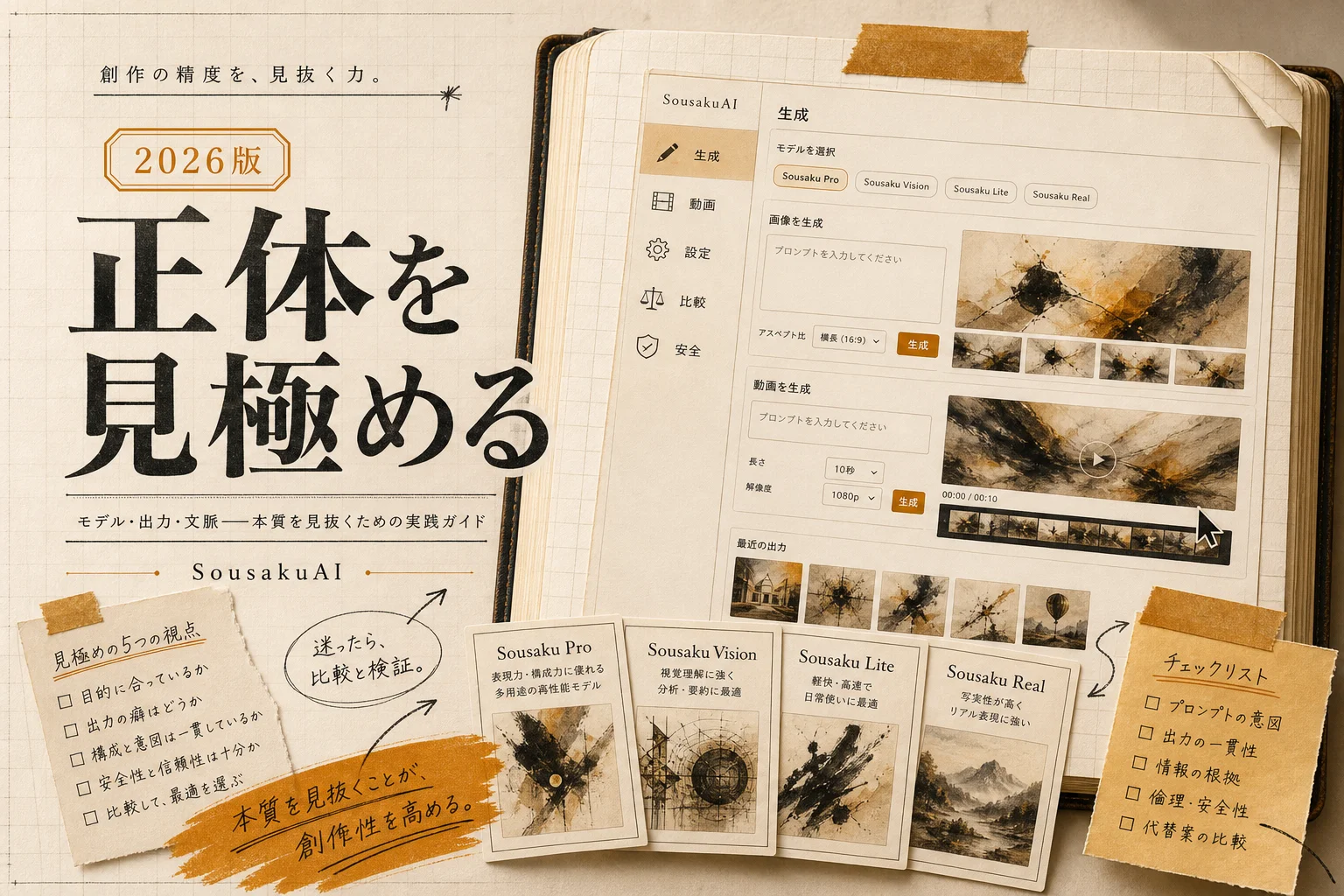SousakuAIとは？搭載モデル・料金・運営会社の実態と安全な使い方