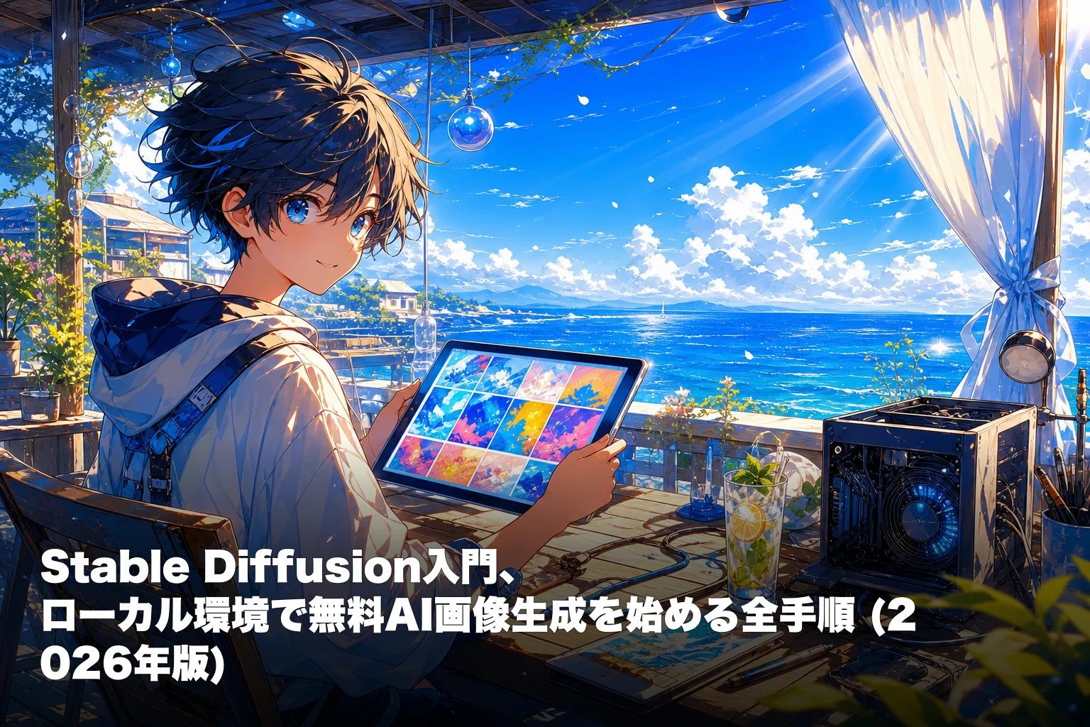 Stable Diffusion入門、ローカル環境で無料AI画像生成を始める全手順 (2026年版)