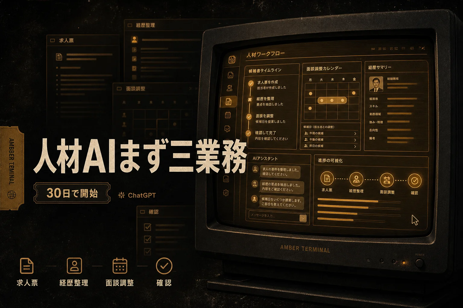 人材紹介・派遣のAI始め方、月1万円以下で回す入門ガイド（2026年版）