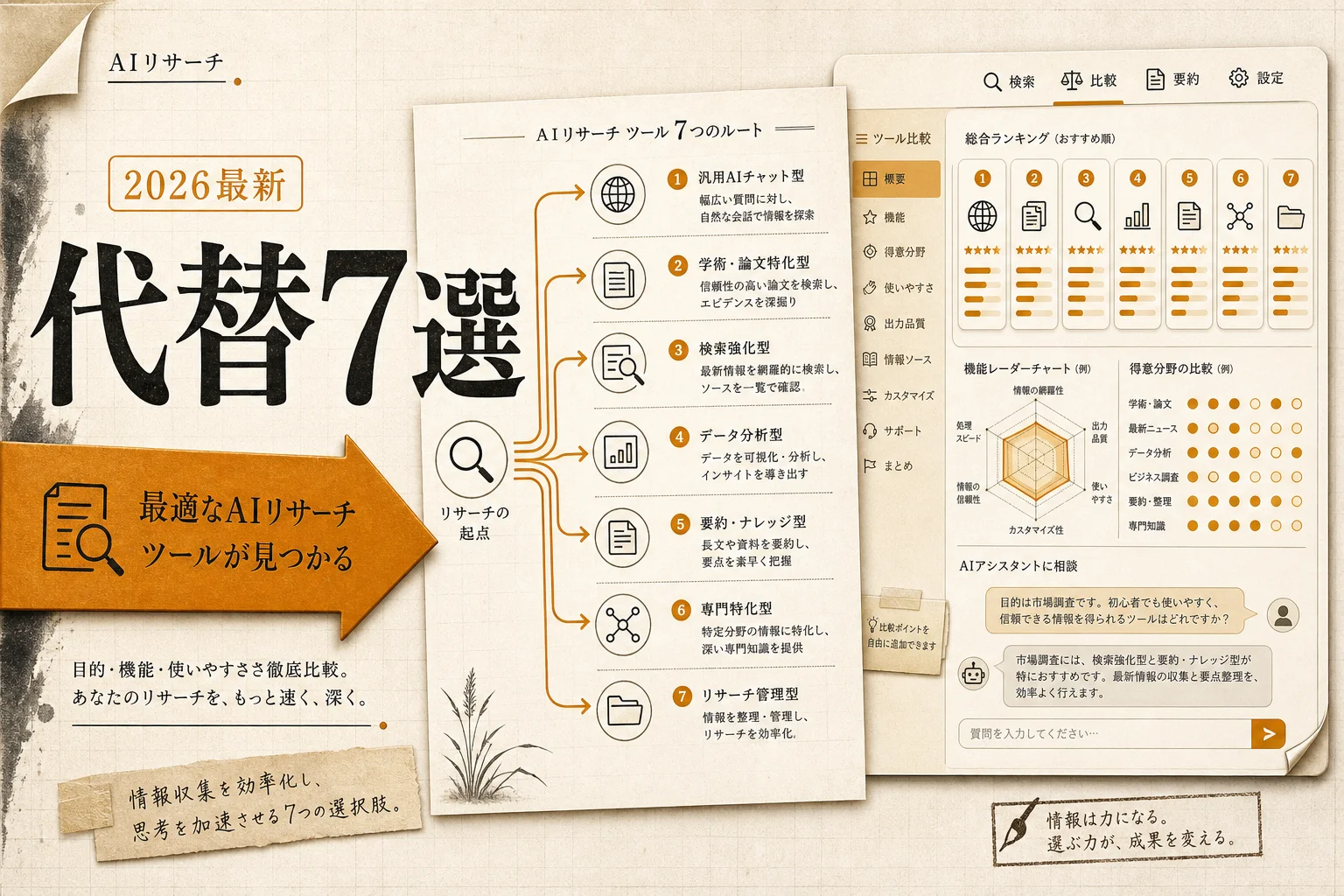 Storm代替おすすめ7選｜無料・日本語・オープンソースで選ぶAIリサーチツール比較 (2026年版)