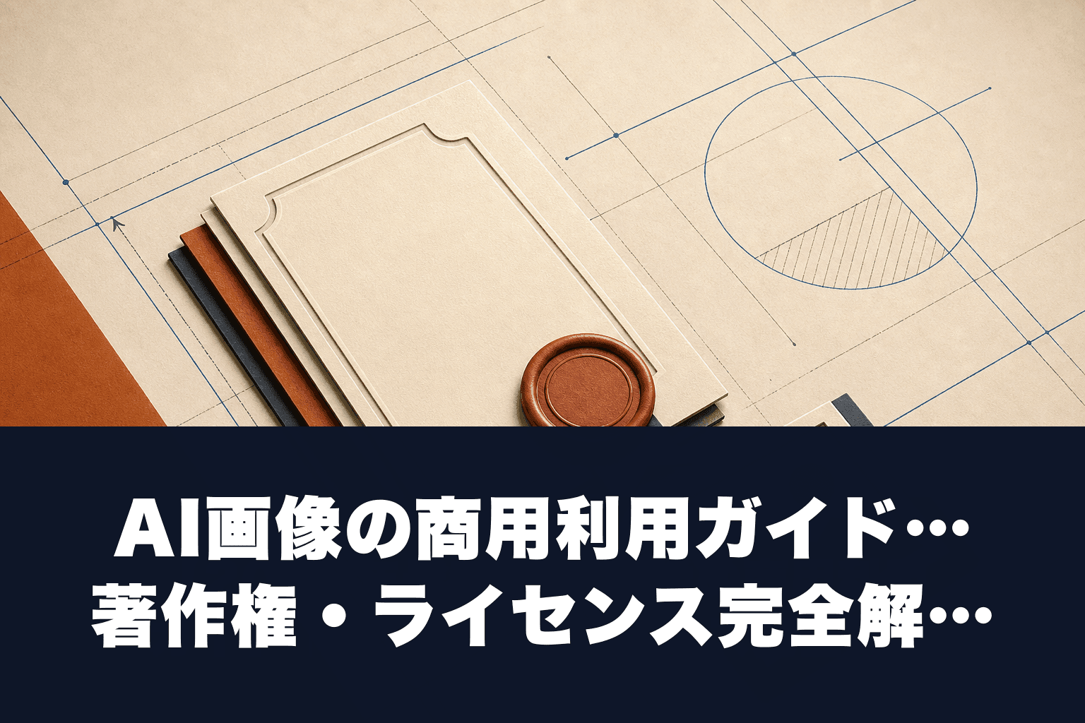 【2026年最新】AI画像の商用利用ガイド｜著作権・ライセンス完全解説