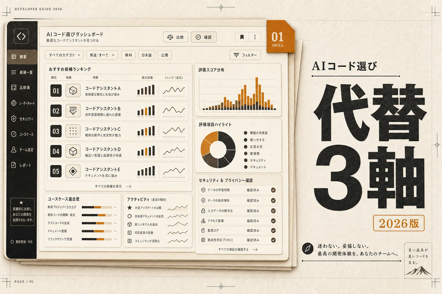 Verdent AI 代替の選び方3軸 — 無料・日本語・オープンソースで比較 (2026年版)