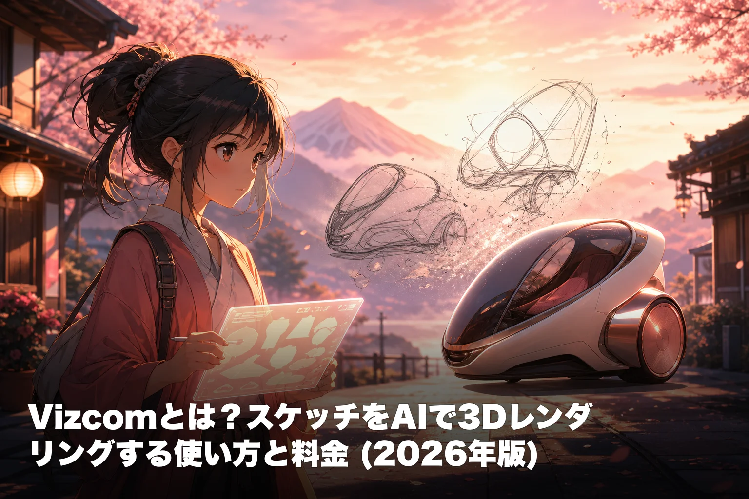 Vizcomとは？スケッチをAIで3Dレンダリングする使い方と料金 (2026年版)