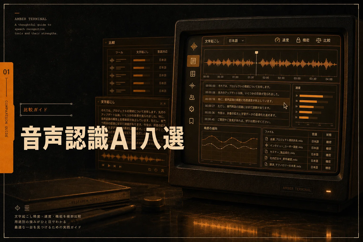 Whisper 代替の音声認識AI 8選、日本語精度と無料オープンソースで選ぶ (2026年版)