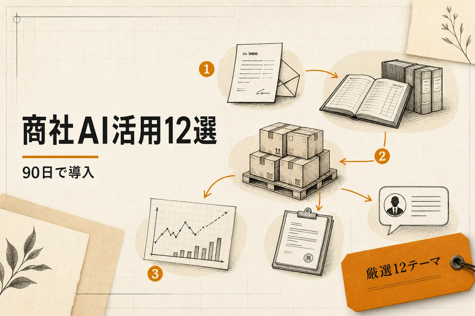 卸売・商社のAI活用は何ができる？実務の使い道12選（2026年版）
