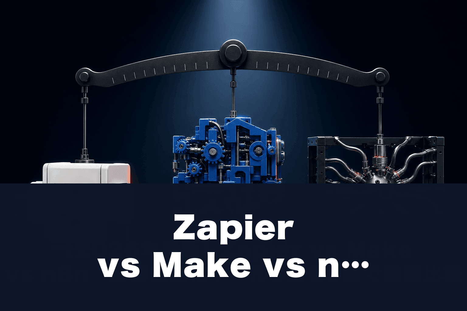 【2026年最新】Zapier vs Make vs n8n｜業務自動化ツール3強を5軸で徹底比較