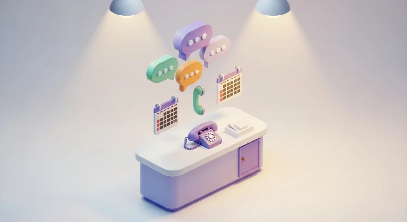 使い道1: 予約電話・問い合わせの自動応答