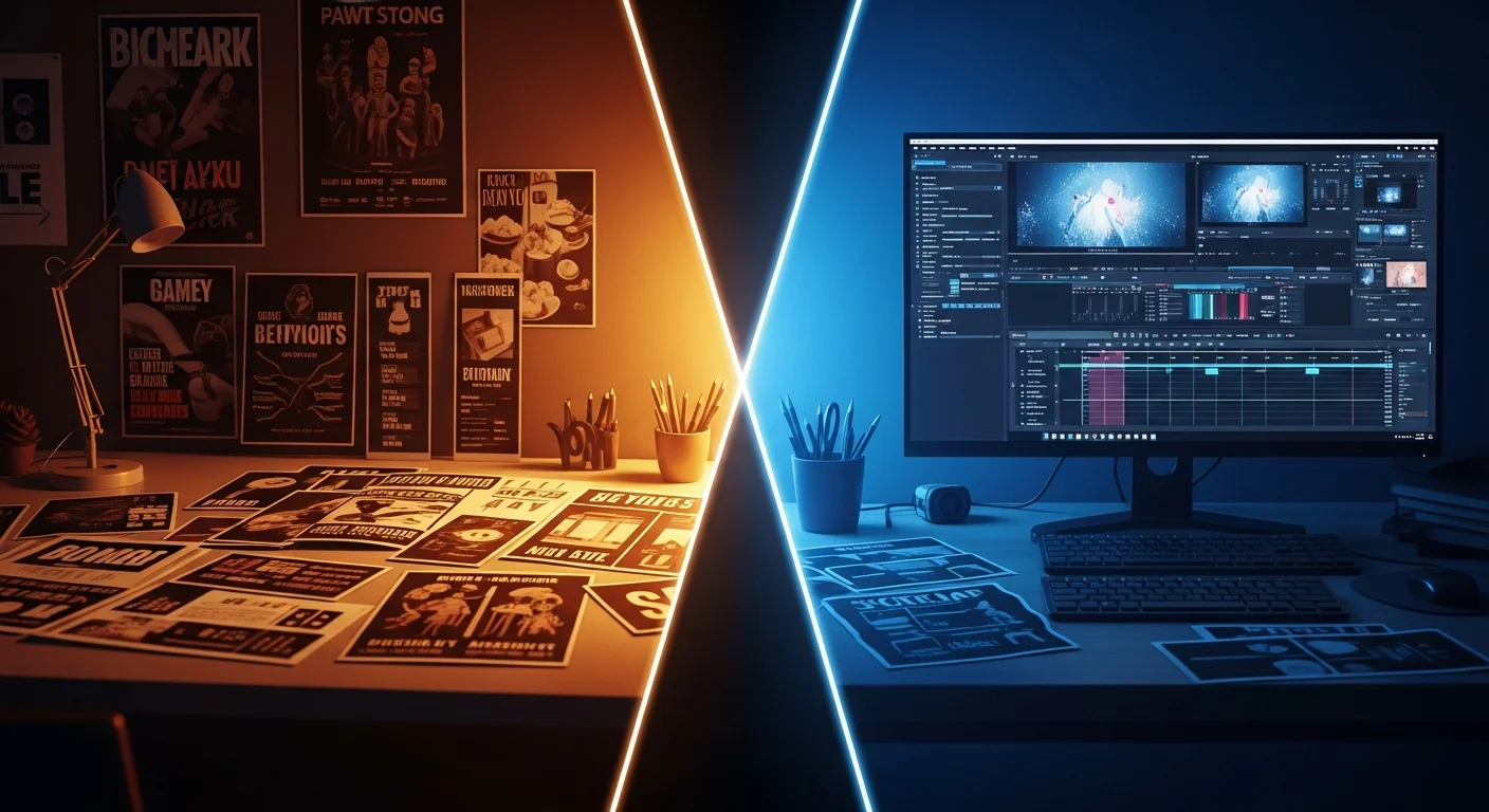 Ideogram vs Krea AI｜文字入り画像か動画生成か、無料で試して選ぶ違い (2026年版)