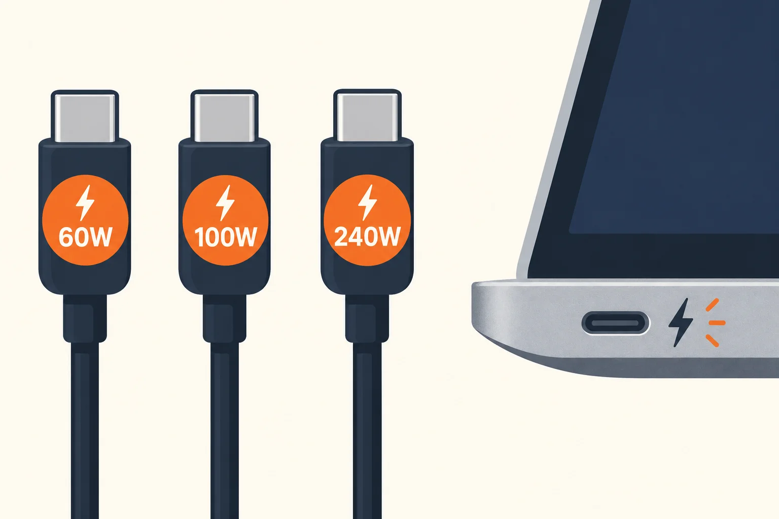 モバイルバッテリーでノートパソコンを充電できる条件とは？