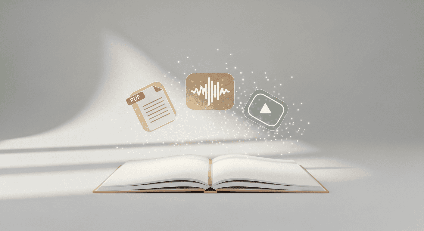 Google NotebookLM Overview 2026｜無料50ソース・3分音声化・全4プラン徹底比較