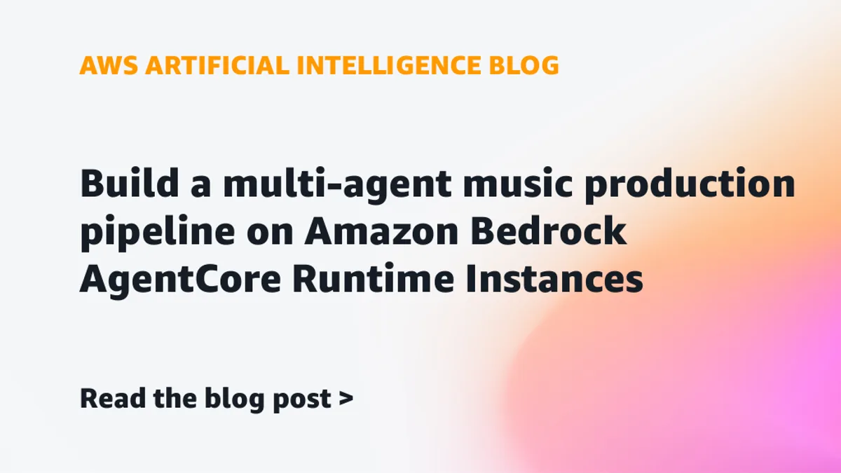 Amazon Bedrock、「Runtime Instances」を提供開始 最大14日間の長期処理とGPUに対応