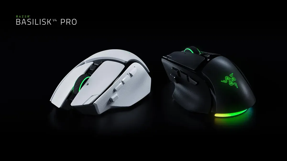 Razer、無線マウス「Basilisk V4 Pro」を発売 169.99ドルで最長275時間駆動に対応