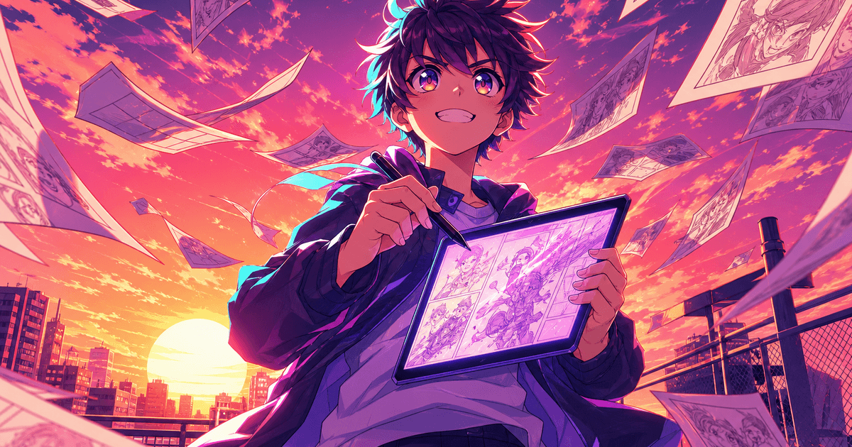AI漫画 作り方 完全ガイド｜無料で企画から公開まで7ステップ｜AI