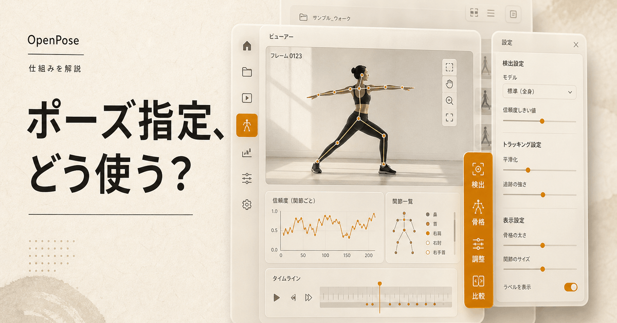 ボーズ・ウィン・マネジメント・プログラム【ほぼ未使用】 OpenPoseとは？棒人間でポーズを指定する仕組みと商用利用の条件、代替