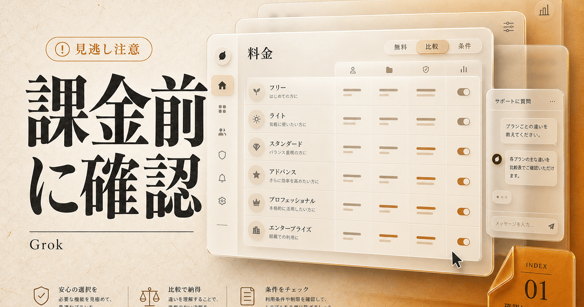 スーパーグロックは高い？料金6段階と元を取る使い方 (2026年版)｜AI