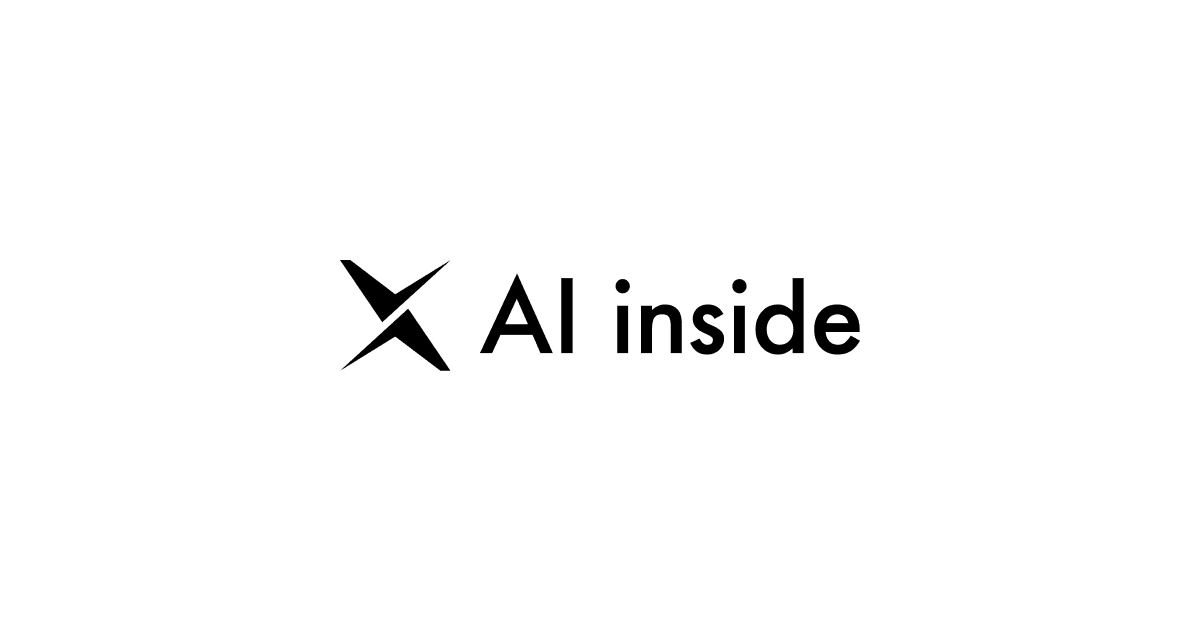 AI insideの公式トップページ