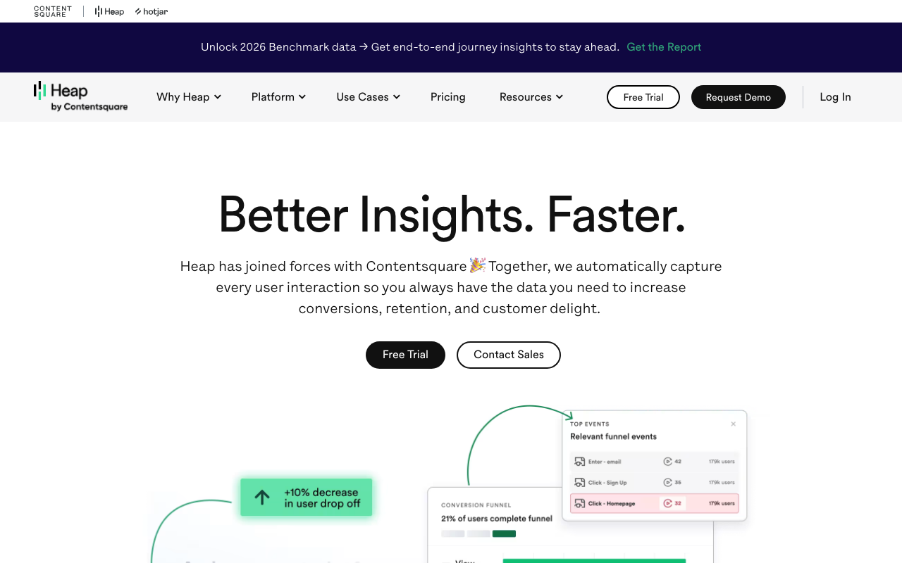 Heap AIの公式トップページ