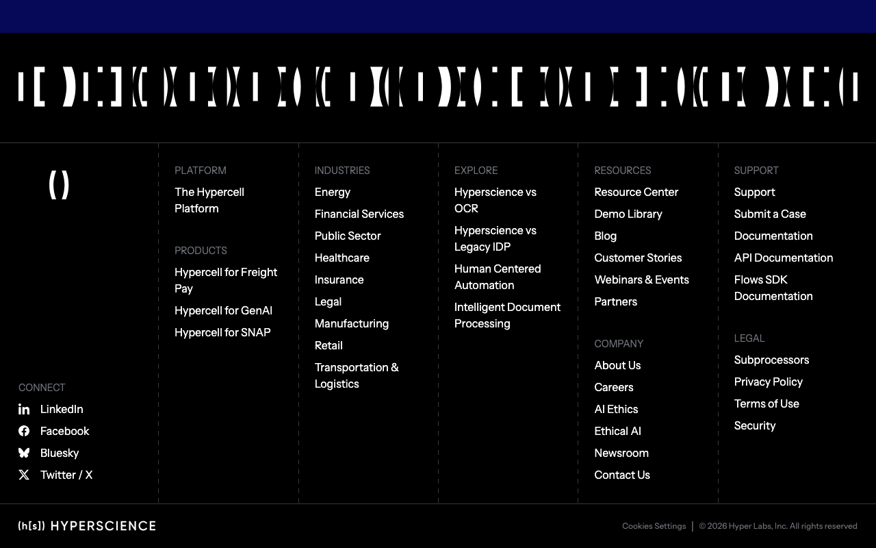 Hyperscienceの公式トップページ