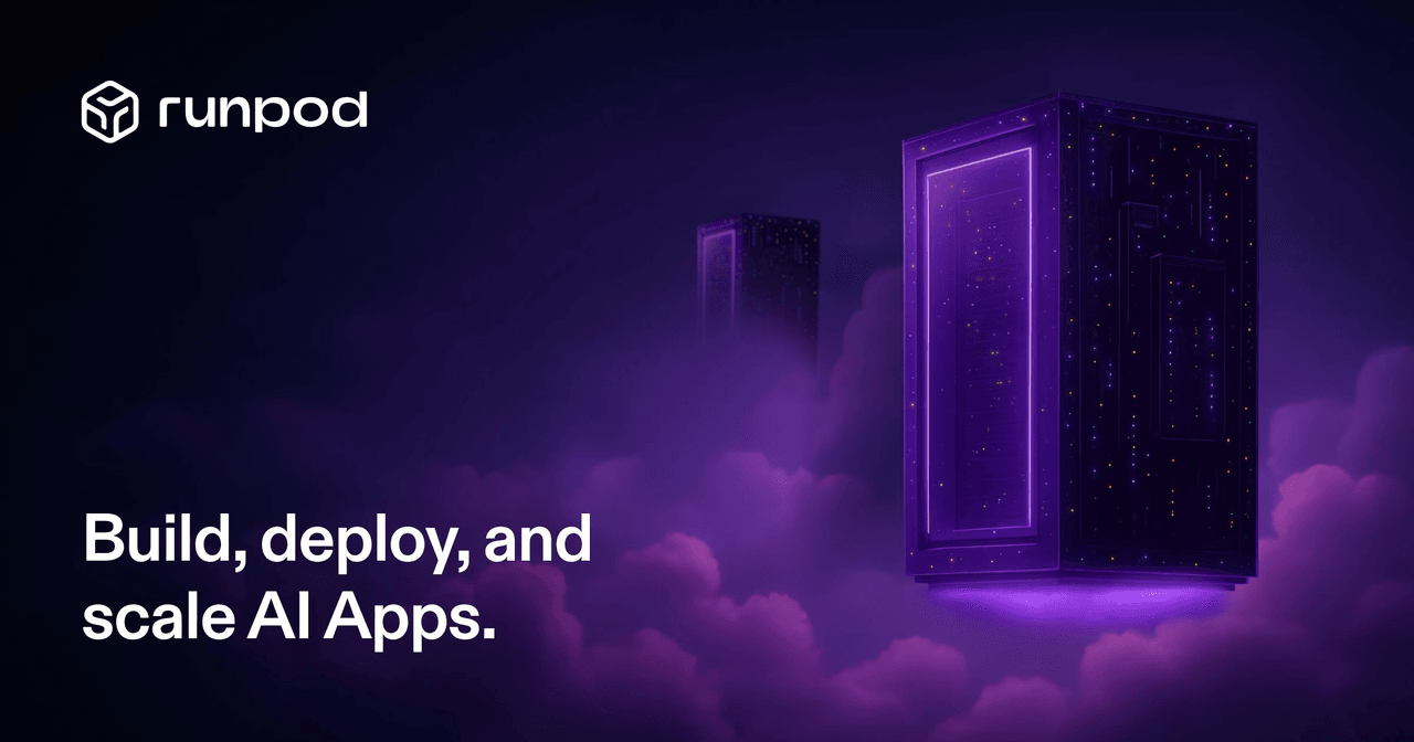 RunPodの公式トップページ